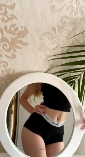 Me in my new gym outfit