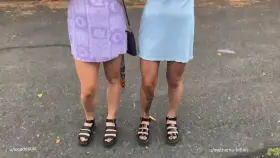 Why did we cross the road? To flash you on the other side [GIF]