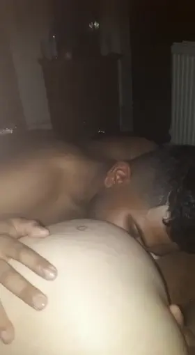 This white girl enjoyed me eating her out while slapping her ass and tits. She even filmed it for her hubby to watch it back (watch it with sound for to hear her say “I’m gonna cum”) M29 F40