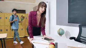 While in health class my bully shouted Milf at the teacher, causing her too turn around. He blamed me and I got in trouble. Since he was already in detention I decided to get some revenge. Making him a more enhanced version of the teacher, teaching a special, after school sex ed class. (Rp)