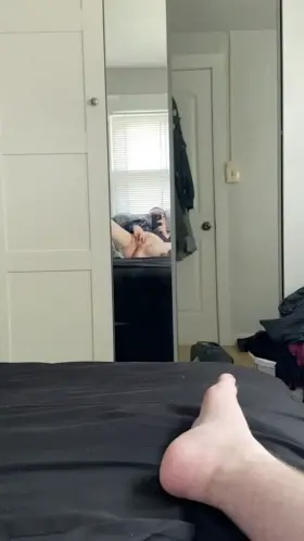 teasing my dick for you..