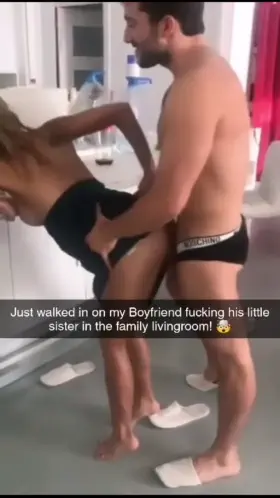 Gf caught Bf fucking sister in front of mom