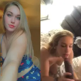 On her knees after class