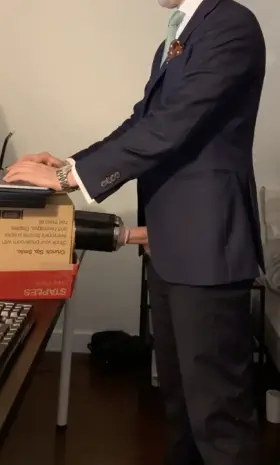 Cum During A Zoom Meeting