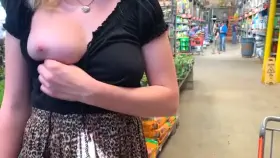 Having some fun while I'm buying plants!