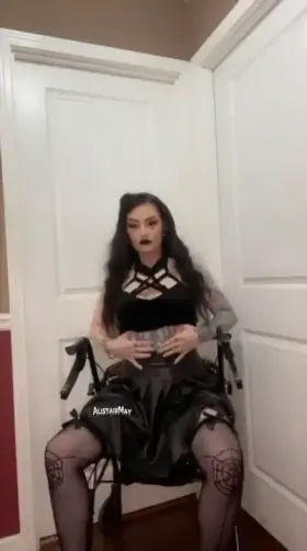 Can I be your new disabled goth girl fantasy?