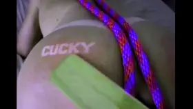 [F47] My Sissy Cuck Hubby's First Ever Strapon Fucking!