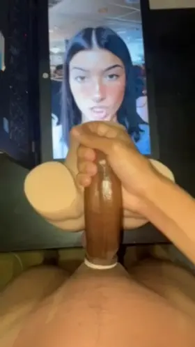 Cummed inside by accident (moaning)