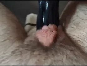 ssir made me fuck myself and cum for them [FTM]