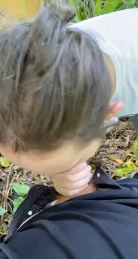 Took my boyfriend on a little detour through the forrest on the way to the shops