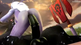 Nightborne Slut Riding a Massive Tauren Horsecock (The Firebrand)[World of Warcraft]