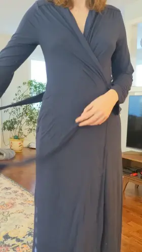 Robe reveal of this 41 (f) body. They say I still got it.