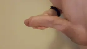 Can you hear how much I was enjoying as I storke my fat cock