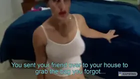 She had to get herself out of a sticky situation