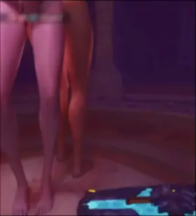 Dva sex with Brigitte with dildo (3DoirST) [Overwatch]