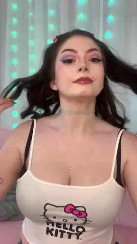 presenting my pale pierced nipples to you