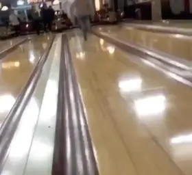 Where the fuck did he go?? Also Bowling ball straight to the fucking head