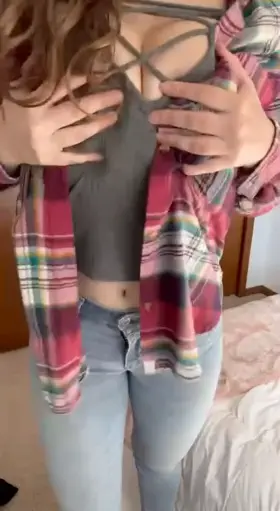 Do you think my professors know how big & perky my natural boobs are? (18f)