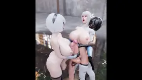 Nier automata Girls 2b POV ( milkygirls )