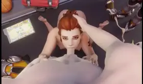 Brigitte Sucking POV (Bewyx) [Overwatch]