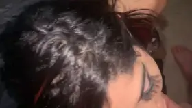 Watch this newbie take a mouthfull of cock 😋