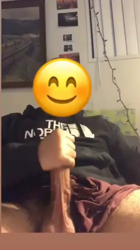 include my cock in your edging session. Fuck. I love know a needy clit is running to my giant cock