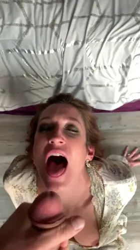 I never knew I loved cum until I was covered by him! (fm)