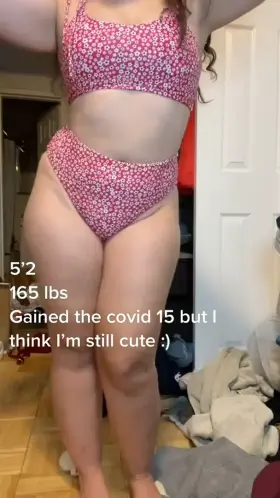 gained some weight, but it came with all this ass...