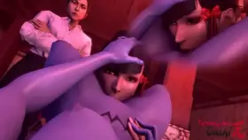 widowmaker reina and kazumi ( thefaithfulliar )[overwatch x tekken]