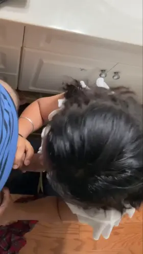 Punjabi wife sucking my dick [f]