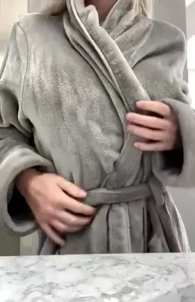 Getting Ready To Shower