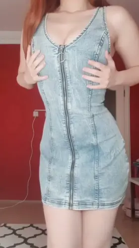 Would you unzip my dress and fuck me raw? (oc)