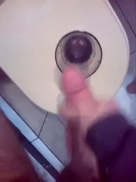 Filling a cup with cum, the cup is your mouth