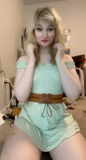 Do you like what’s under my dress? 🙈