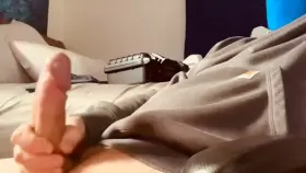 Blew it right into my face!