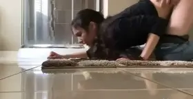 Fucking a Punjabi Teen 😈 Such a Loud Moan