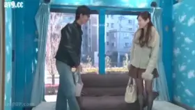 Japanese babe goes from laughing/affectionate to uncomfortable after seeing how tiny his penis is.