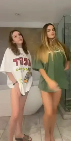 Just turned 18, first nude TikTok!