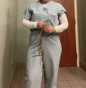 My scrubs hide so much