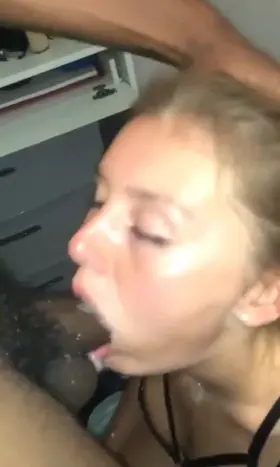 Blowjob Cock Worship Deepthroat Face Fuck Interracial Spit Spitroast Porn GIF by sophisticatedbaddies