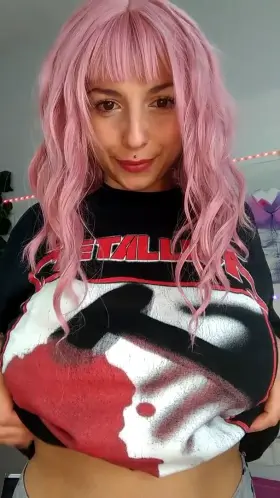 What do my Boobs and Metallica have in common? They're both heavy! (OC)