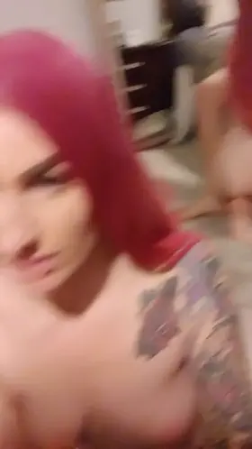 My Girlfriend Worshipping My Cock