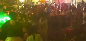 Sexy mardi gras flasher on earthcam doesn't even want the beads.