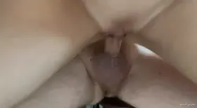 Pussy close up on reverse cowgirl