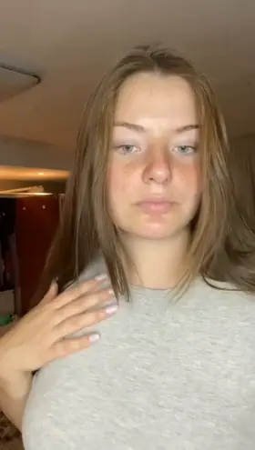 Boobies are the best place to rest at sad face.