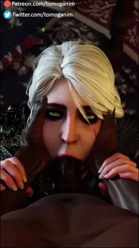 Ciri face-fucked (Tomoganim, Evilaudio) [The Witcher]