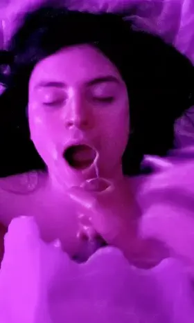 How i love splattering a cute face