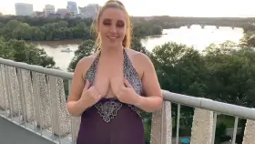 DC balcony boobs
