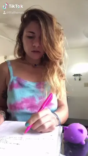 What happens when I get distracted from my hw 🙄