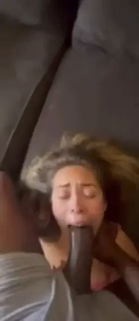 I throat fucked this pretty bitch